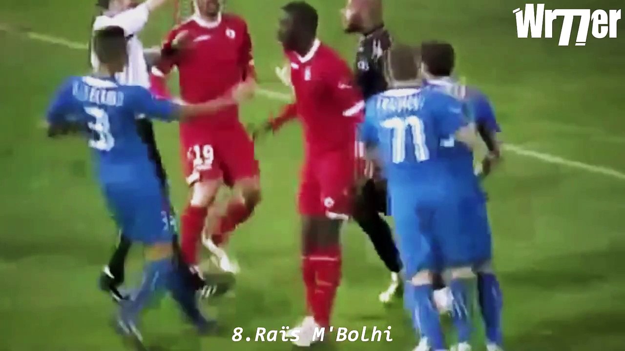 Top 10 Stupid Red Cards   HD