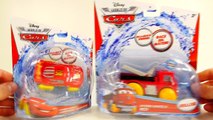 Disney CARS 2 Hydro Wheels Rip Clutchgoneski Water Racers Red Fire Truck Mack and Lightning McQueen