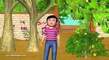 Learn Telugu Actions 3D Animation Telugu Preschool Rhymes for Children