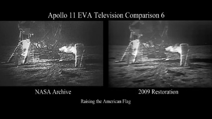 Raising the American Flag