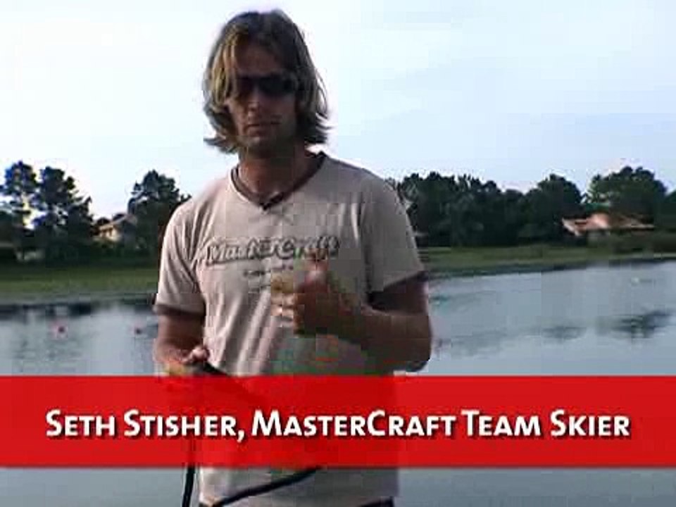 Seth Skiing the Course