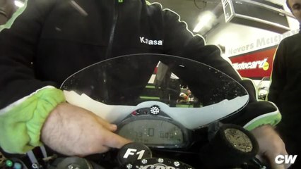 Onboard the Motocard.com Kawasaki ZX-6R