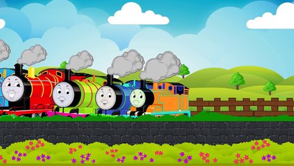 HEY KIDS - Thomas The Train Engine & Friends Finger Family