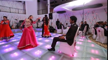 SURPRISE WEDDING DANCE ANURADHA & DIMUTH ( leja leja song )