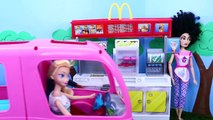 Frozen Dolls Barbie RV Camper Road Trip Disney Princess Elsa, Barbie & Frozen Kids DisneyCarToys