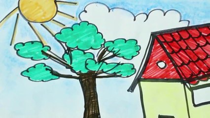 Los Colores - Aprende cantando y pintando - Para niños y bebés. #