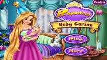 Disney Princess Frozen-Rapunzel Baby Caring-Baby Games HD