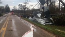 Social videos show tornadoes in Louisiana