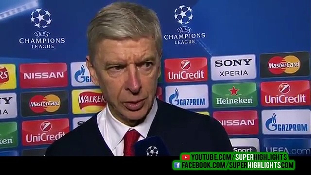 Arsenal 0-2 Barcelona - Arsene Wenger Post Match Interview (720p Full HD)