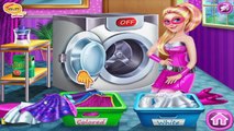 Super Barbie Washing Capes - Baby Games HD