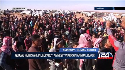 Global rights are in jeopardy, amnesty warns in annual report