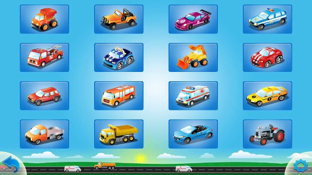 машинки собираем машинку Пазлы машинки для малышей