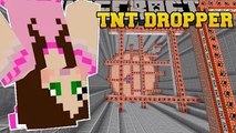 PopularMMOs PAT AND JEN Minecraft: DROPPING INTO TNT - TNT ESCAPE - Custom Map [2]