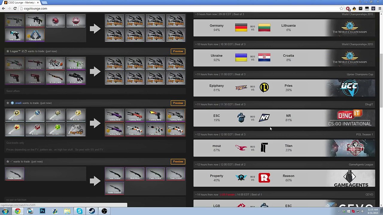 CSGO BETTING PREDICTIONS - Mouz vs Titan, Fnatic vs Dignitas & More! (CSGO Betting Predictions)