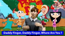 Phineas And Ferb 2015 Finger Family | Finger Family Songs | Nursery Rhymes | 4k video