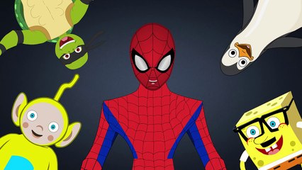 Семья пальчиков КАСПЕР | Kasper Finger Family in Russian