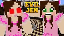 PAT AND JEN PopularMMOs Minecraft: EVIL GAMINGWITHJEN Custom Command