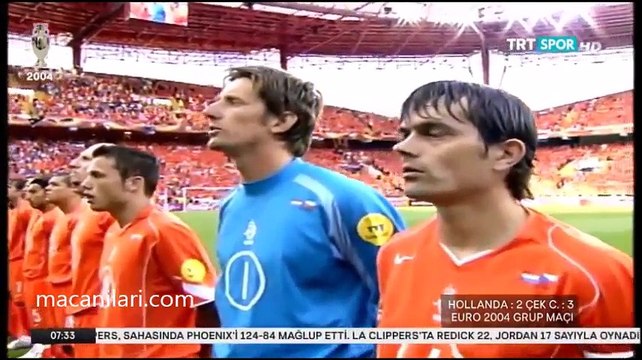 19.06.2004 - UEFA EURO 2004 Group D Matchday 2 Holland 2-3 Czech Republic - Avrupa Futbol Şampiyonası Hollanda 2-3 Çek Cumhuriyeti