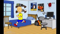 Caillou Sneaks into Chuck E. Cheese while Grounded