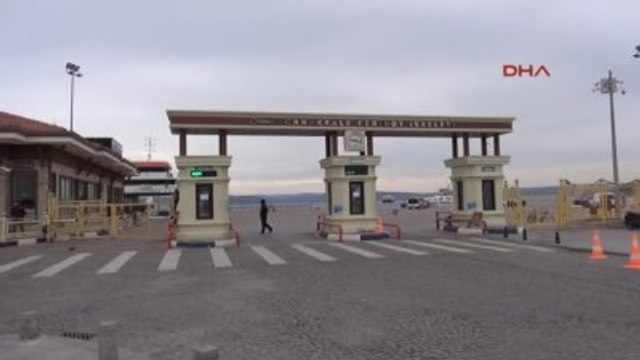 Çanakkale - Gökçeada'ya Deniz Ulaşımında Lodos Engeli