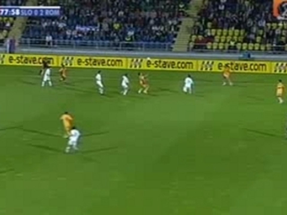 Slovenia - Romania red card incident
