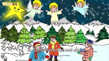 Piano scende la neve Cantare (Karaoke Versione) canzone per bambini/natale Yleekids