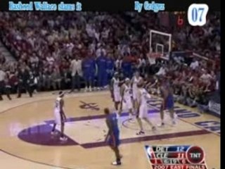 Rasheed Wallace slam Dunk VS Cleveland Cavaliers