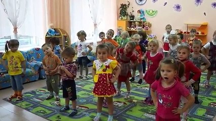 Зарядка для детей под музыку. Солнышко лучистое