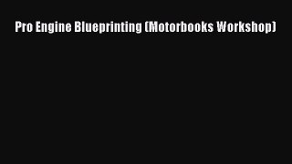Ebook Pro Engine Blueprinting (Motorbooks Workshop) Read Online