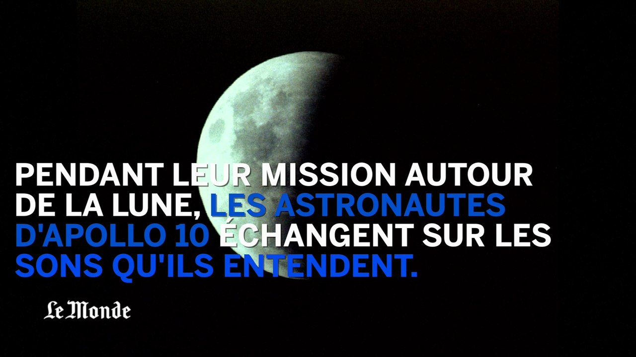 Appolo 10 : qu'ont entendu les astronautes dans l'espace ?
