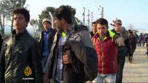 Afghan refugees moved to Athens from Greece-Macedonia border