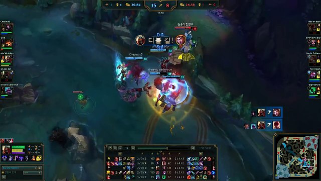 ahq Westdoor Zed vs LeBlanc KR LOL SoloQ Highlights