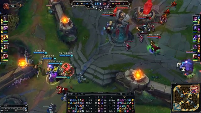League Of Legends | Alistar Perfect Q with Faker Ryze, KR LOL Highlight