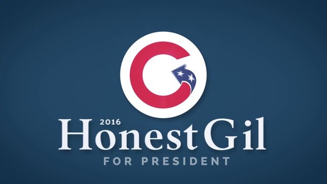 Le clip du faux candidat de Represent.us Gil Fulbright for President