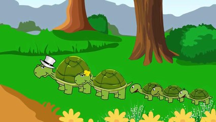 La famille Tortue --- Chansons enfantines