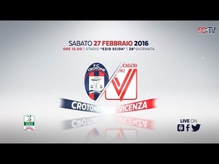 Verso #Crotone-Vicenza, la preview