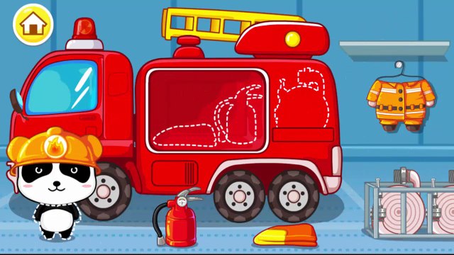 Пожарный Панда и его работа.Мультик про пожарную машину .Развивающий мультик для детей.