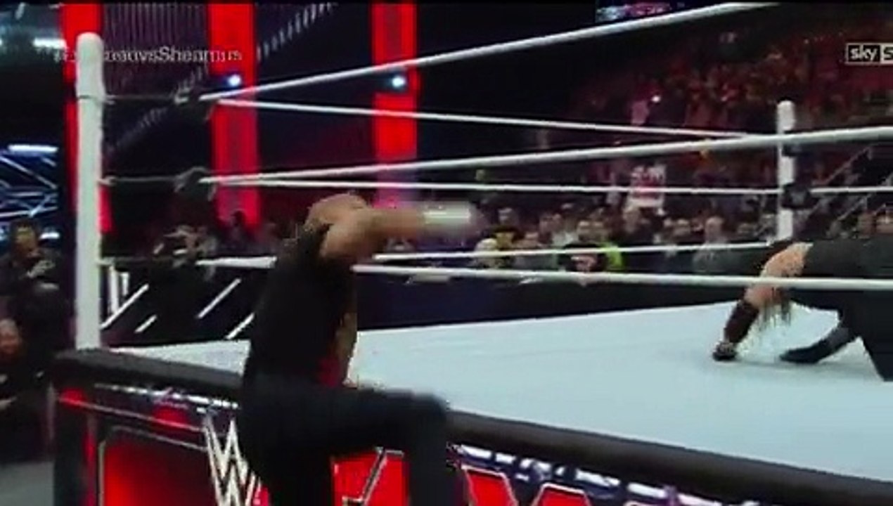 Triple-H  Punished Roman Reigns in WWE RAW 22-2-2016