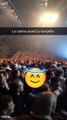 Revivez le concert de Johnny Hallyday à Epernay depuis Snapchat