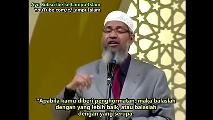 Dr. Zakir Naik Videos. Dr. Zakir Naik. Offering Salam to Non Muslims