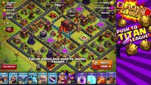 Clash of Clans  1 HOUR Time-lapse Searching at 4300+ Trophies!  Crazy Ups & Downs! Titan #9