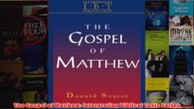 Download PDF  The Gospel of Matthew Interpreting Biblical Texts Series FULL FREE