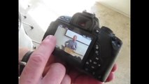 Canon Rebel T4i DSLR Touchscreen Demonstration