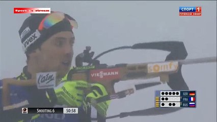 Биатлон Туман и Промахи МАЖУТ ВСЕ! 8 01 2015 Эстафета Мужчины Oberhof Germany