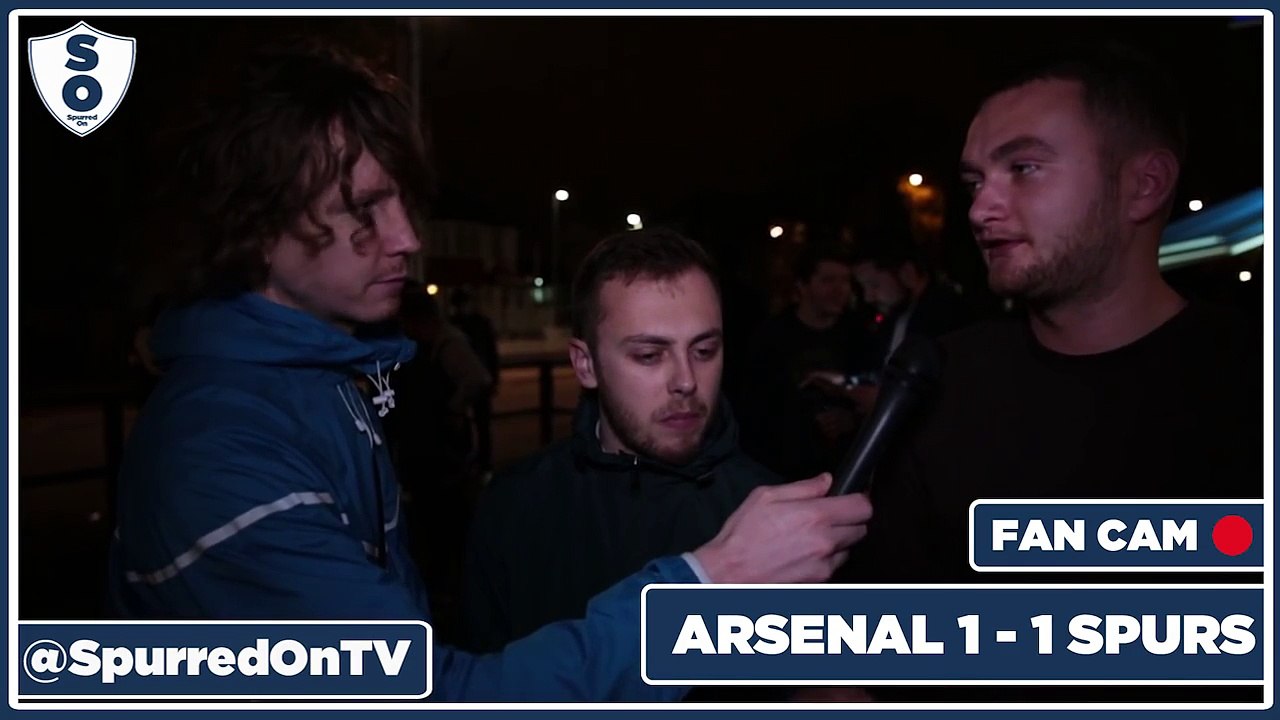 Complete Team Performance | Arsenal 1-1 Tottenham Hotspur Fancam | Spurred On