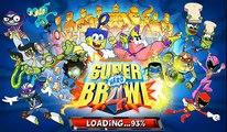 Super Brawl 4! NEW FULL! Patrick Star VS. Spongebob Squarepants, Power Rangers, TMNT, Breadwinners!