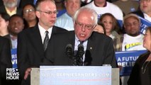 Sanders: We have sent a message that will echo from Wall Street to Washington