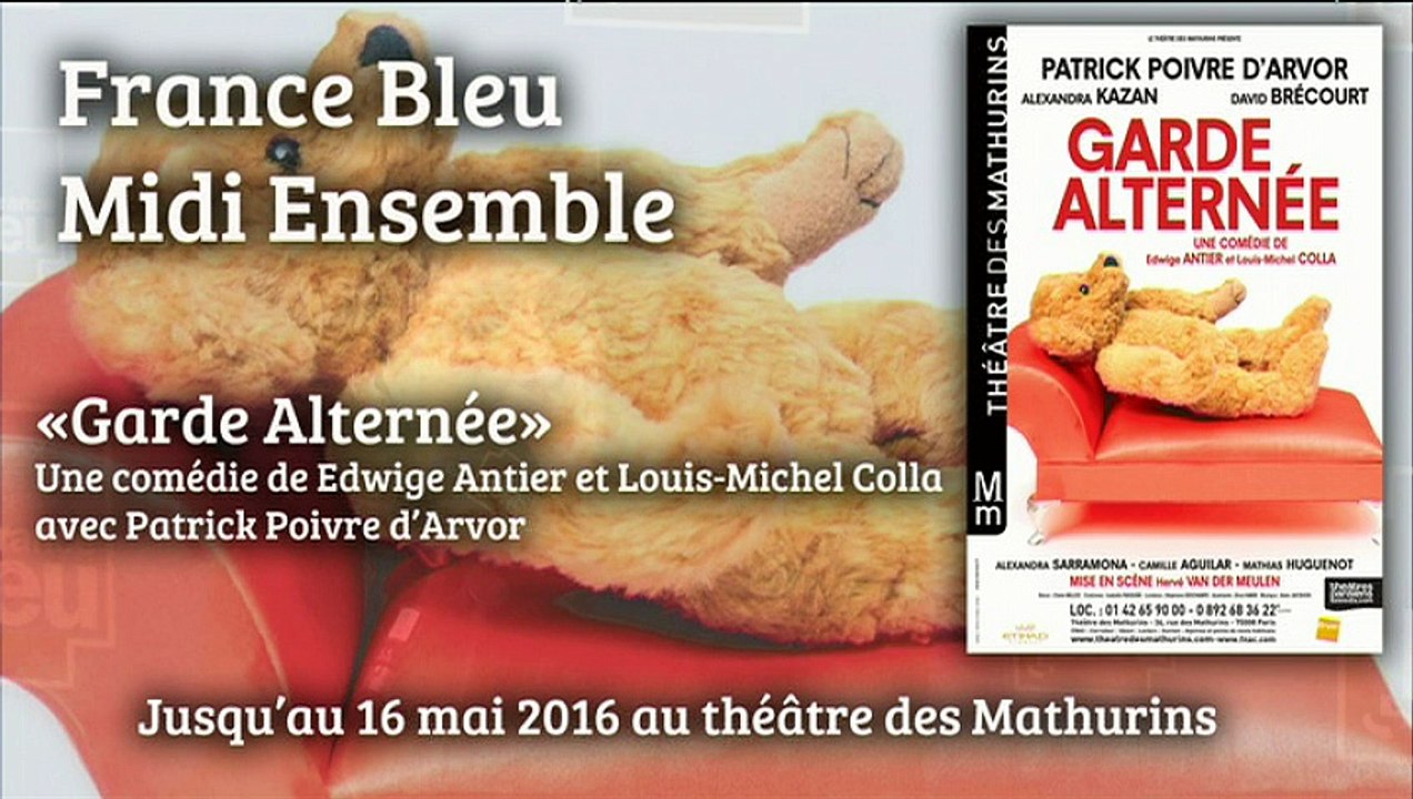 Patrick Poivre d'Arvor et edwige Antier invités de France Bleu Midi Ensemble