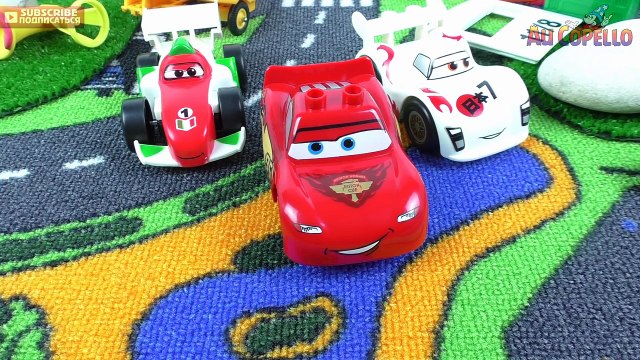 Машинки мультфильм - Скорая помощь, Пожарная машина - Развивающие мультики