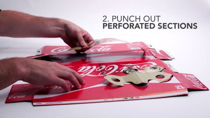 Crea tus propias Coca Cola Cardboard